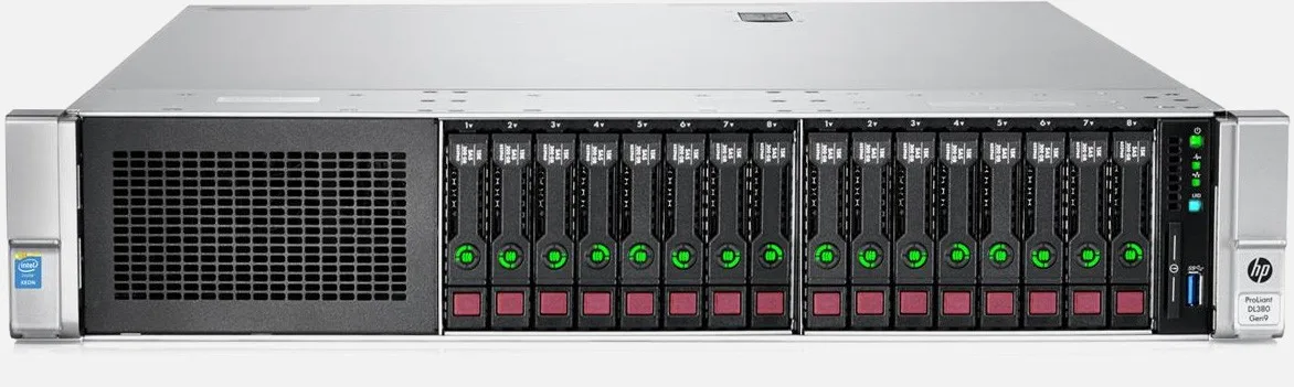 HPE ProLiant DL380 Gen9 16 BAY · 2.5" SFF