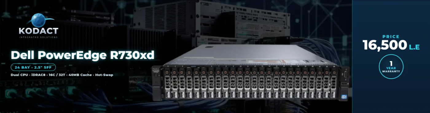 Dell PowerEdge R730xd — 24 Bay